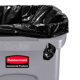 thumbnail of Rubbermaid Slim Jim Mülleimer mit Belüftungskanälen | 87 Liter, HxBxT 76,2x28x56cm | Grau von PROREGAL