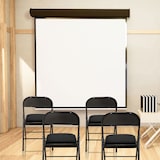 thumbnail of Sedia da conferenza / Sedia pieghevole / Sedia da visitatori TUDELA II Tessuto nero hjh OFFICE