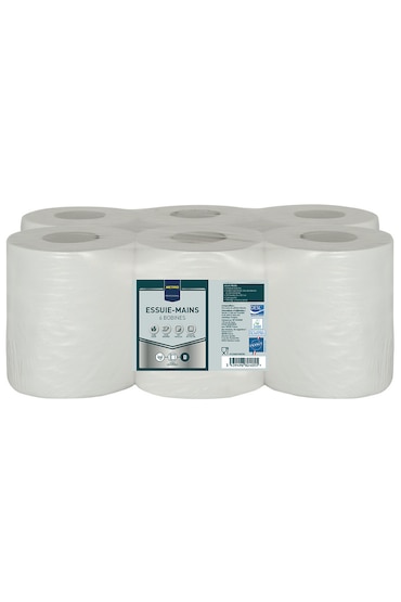 METRO PROFESSIONAL Bobine 2 plis ultra absorbant 570 F X 6