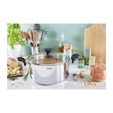 thumbnail of Tefal E3084604 Primary Faitout Inox 24 Cm / 5l + Couvercle/ Compatible Induction