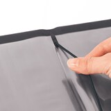 thumbnail of SIGEL SM182 Doppel-Transparenthüllen für Getränkemappen im Barformat 1/2 A4, mit Gummibindung, 10 Stück, strapazierfähig und leicht abwischbar