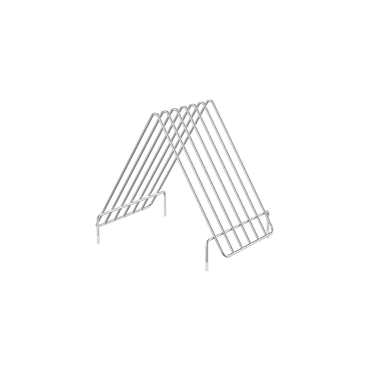 METRO PROFESSIONAL Snijplankhouder, roestvrij staal, 32 x 23.3 x 28 cm, zilver