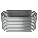 thumbnail of tectake Letto rialzato Flormma, 804l, zincato, 160x80x80cm 160 x 80 x 80 cm Argento