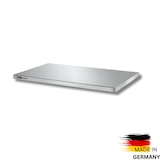 thumbnail of Edelstahl AISI430 - 4cm Arbeitsplatte - unterschiedlichen Größen: 120 x 70 cm / mit Aufkantung / verschweißt
