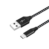 thumbnail of Premium Nylon [USB A - USB C] Verlängerungskabel [2m] für Laptop, Drucker, Smartphone, PC, Kamera