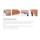 thumbnail of SAM® Tischplatte Baumkante Akazie Nuss 80 x 60 cm CURT