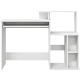 thumbnail of Scrivania con cassetto Bianco 120,5 x 44 x 88,5 cm Derivati \u200b\u200bdal legno modello Riviera Soleil Plus