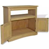 thumbnail of Helloshop26 - Meuble télé buffet tv télévision design pratique pin mexicain gamme corona 80 cm 2502212