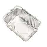 thumbnail of Alu-Schale, Menüschale, 470ml, ungeteilt, rechteckig, 1000 Stk, 14,5 x 12 x 4 cm