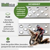 thumbnail of TRUTZHOLM 2 x Auffahrrampe 2-fach klappbar 198 cm Traglast 680  kg Alu grau gerillt/ gelocht Rampe Verladerampe