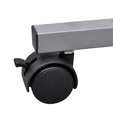 thumbnail of Computertisch Computerwagen PC Tisch Bürotisch Laptop auf Rollen braun