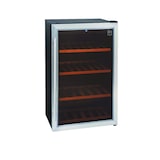 thumbnail of METRO Professional Cave à vin GWC2040, acier inoxydable, 54 x 54.3 x 83 cm, refroidissement statique par ventilateur,  40 bouteilles, noir/argenté