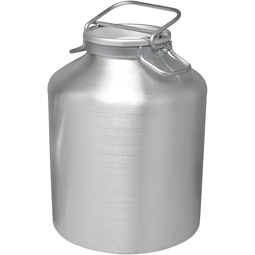 Pardini Bidone Omnia Olio e Latte Alluminio, Argento, Lt 10