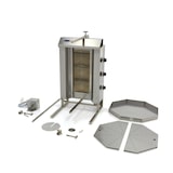 thumbnail of Kebabmachine - 3 branders - 30kg vlees - Gas - Maxima. Maxima