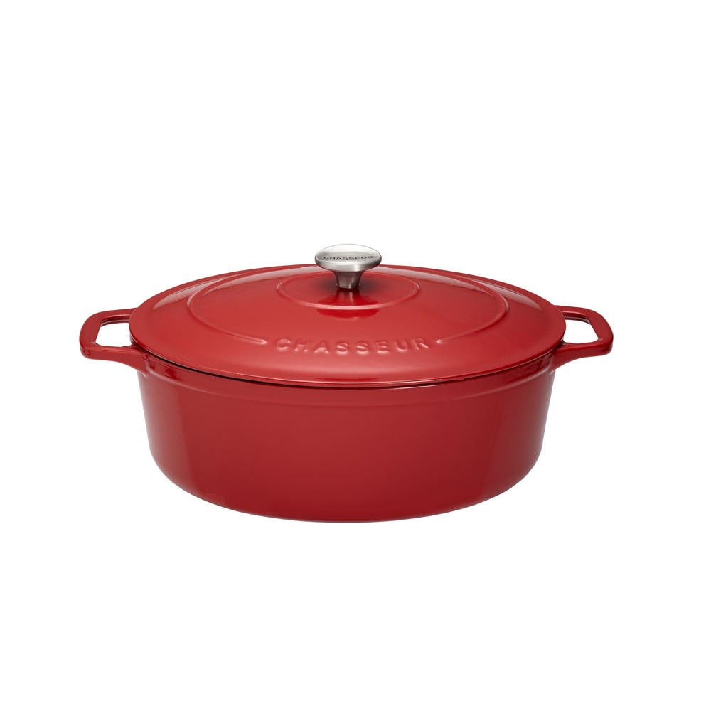 CHASSEUR cocotte hierro fundido oval 31 cm Invicta