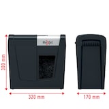 thumbnail of REXEL Aktenvernichter Secure MC3, Partikel 2 x 15 mm