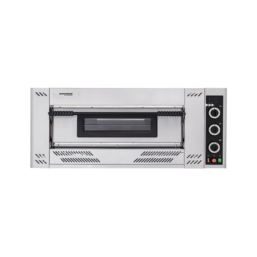 Prismafood Forno a GAS XL Metano per 4 pizze diametro 350 mm 1 camera