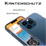 thumbnail of MobileKing Transparente Handyhülle für iPhone 14 Pro Max - Backcover, TPU, Stoßdämpfend - MBK101