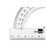 thumbnail of LIDERPAPEL - Semicirculo 10 cm Plastico