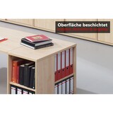 thumbnail of bümö Schreibtisch Schrank in Ahorn, Container Schrank Büro für Ordner & Co. - Anstell-Container Schreibtisch, Schreibtisch Kommode, Büro Schrank