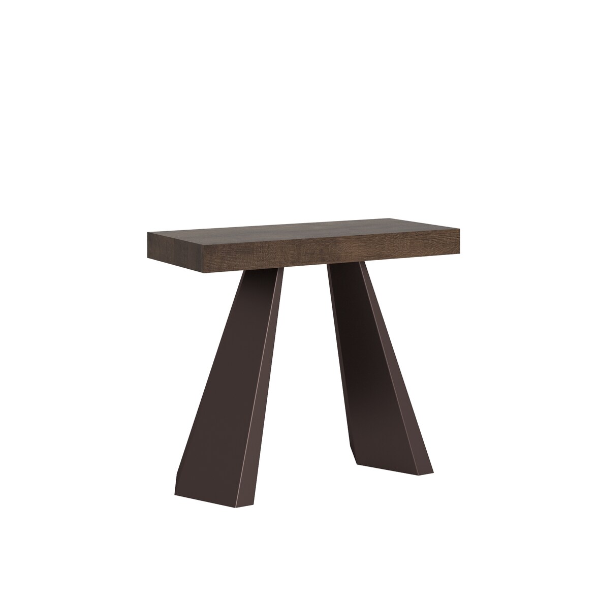 Ausziehbare Konsole 90x40/300 cm Diamond Premium Walnut Bear Gestell