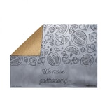thumbnail of 100 Uds. Papel aluminio antigrasa para plancha silver kraft 31x42cm  Ref PAK001