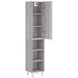 thumbnail of Helloshop26 - Buffet Sideboard Kommode Kleiderschrank Aufbewahrungsmöbel Organizer Küche Wohnzimmer Lounge hohe Sonoma-Eiche 34,5 x 02_0035310