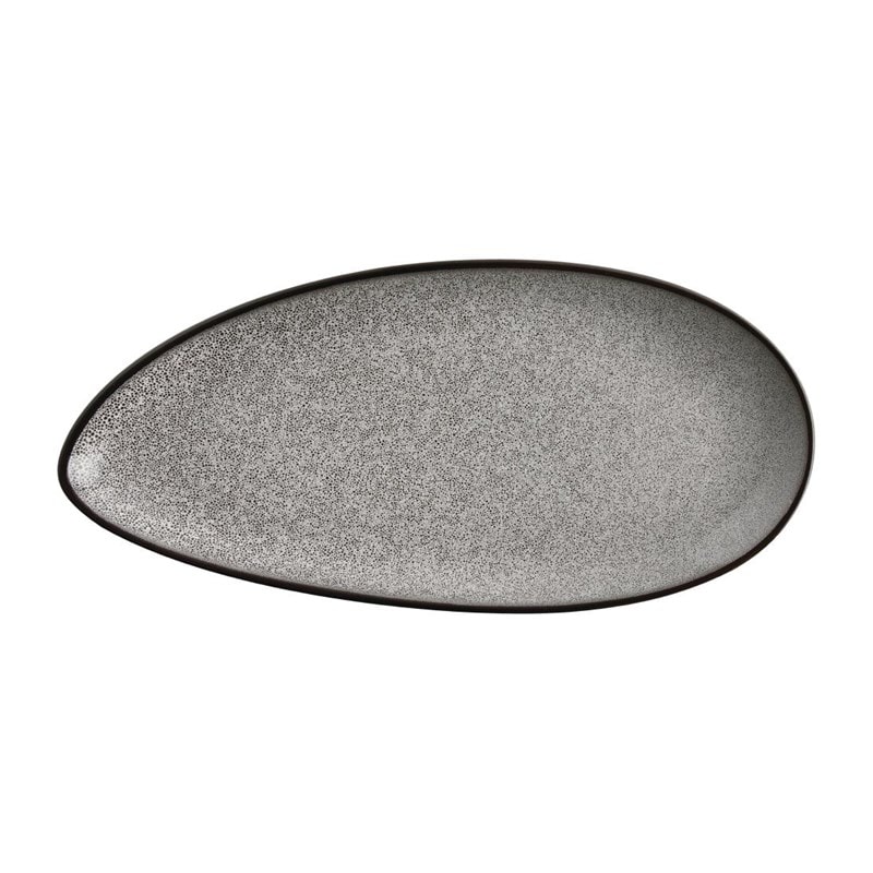 Olympia Mineral bladvormig bord 25,5x12cm