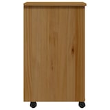thumbnail of vidaXL Rollschrank mit Schubladen MOSS Honigbraun Massivholz Kiefer