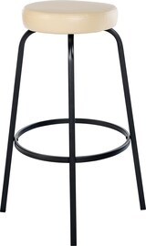thumbnail of DELUKE® Barhocker KOELN - Creme, Kunstleder | Barhocker ohne Lehne Barstuhl Tresenhocker Tresenstuhl Kneipenhocker Kneipenstuhl