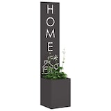 thumbnail of vidaXL Tuin Privacy Screen Zwart 32 x 140 cm Koudgewalst staal