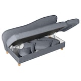 thumbnail of Max Winzer Recamiere mit Armteil rechts klappbar Selma - denim