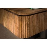 thumbnail of KAWOLA Nachttisch HEVE hängend abgerundet Mangoholz massiv natur 1 Schublade