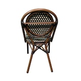 thumbnail of METRO PROFESSIONAL Cadeira empilhável, alumínio / vime PE, castanho / bege