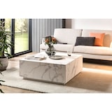 thumbnail of SalesFever Couchtisch | quadratisch | Melaminfolie in Marmoroptik