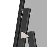 thumbnail of Whiteboard op statief - Magnetisch - 150x90 cm - Zwart