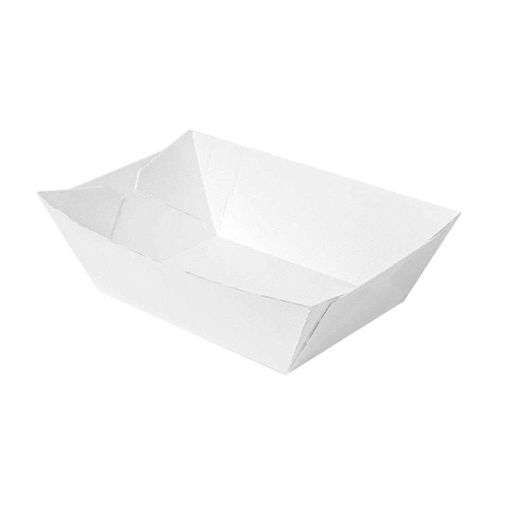 Garcia de Pou 1000 Unités - Barquettes 'Thepack' 1200 G 230 G/M2 11,9X7,9X5,5 Cm Blanc Carton Ondulé Nano-Micro