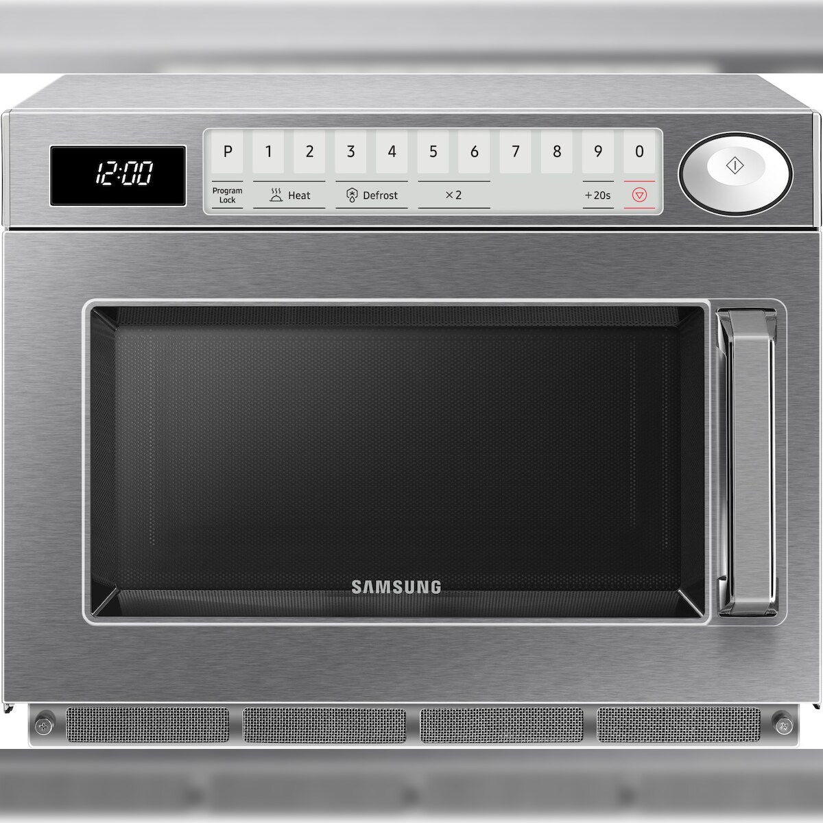Saro SAMSUNG Mikrowelle MJ2653 mit 1500W und 26 Liter aus Edelstahl Keramik