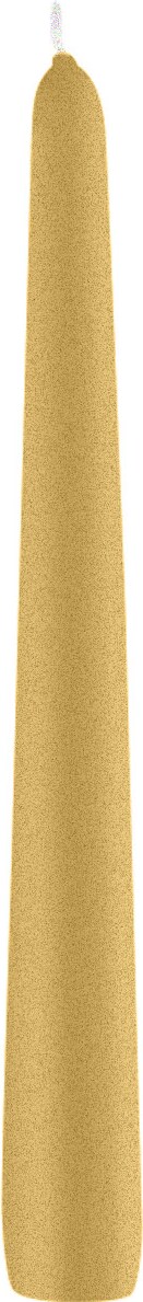 Spitzkerzen Gold 250 x Ø 25 mm, 8 Stück