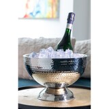 thumbnail of Champagner-/Flaschenkühler Bowl Hammerschlag-Optik (H) 21 x (Ø) 32 cm