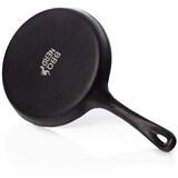 thumbnail of BBQ-Nerd® Gusseisen Crêpespfanne Ø 19 cm für Pfannkuchen Crêpes Spiegelei ? Crepepfanne für Grill Feuerstelle Herd einschl. Induktion