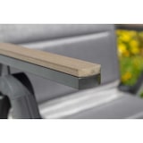 thumbnail of Merxx Trivero Set 5tlg., 4 Klappsessel, 1 Tisch 140(200) x 90 cm, Aluminium
