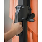 thumbnail of Ampelschirm HWC-A96, Sonnenschirm Gastronomie 3x3m (Ø4,24m) Polyester/Alu 23kg ~ Flap, terracotta ohne Ständer, drehbar