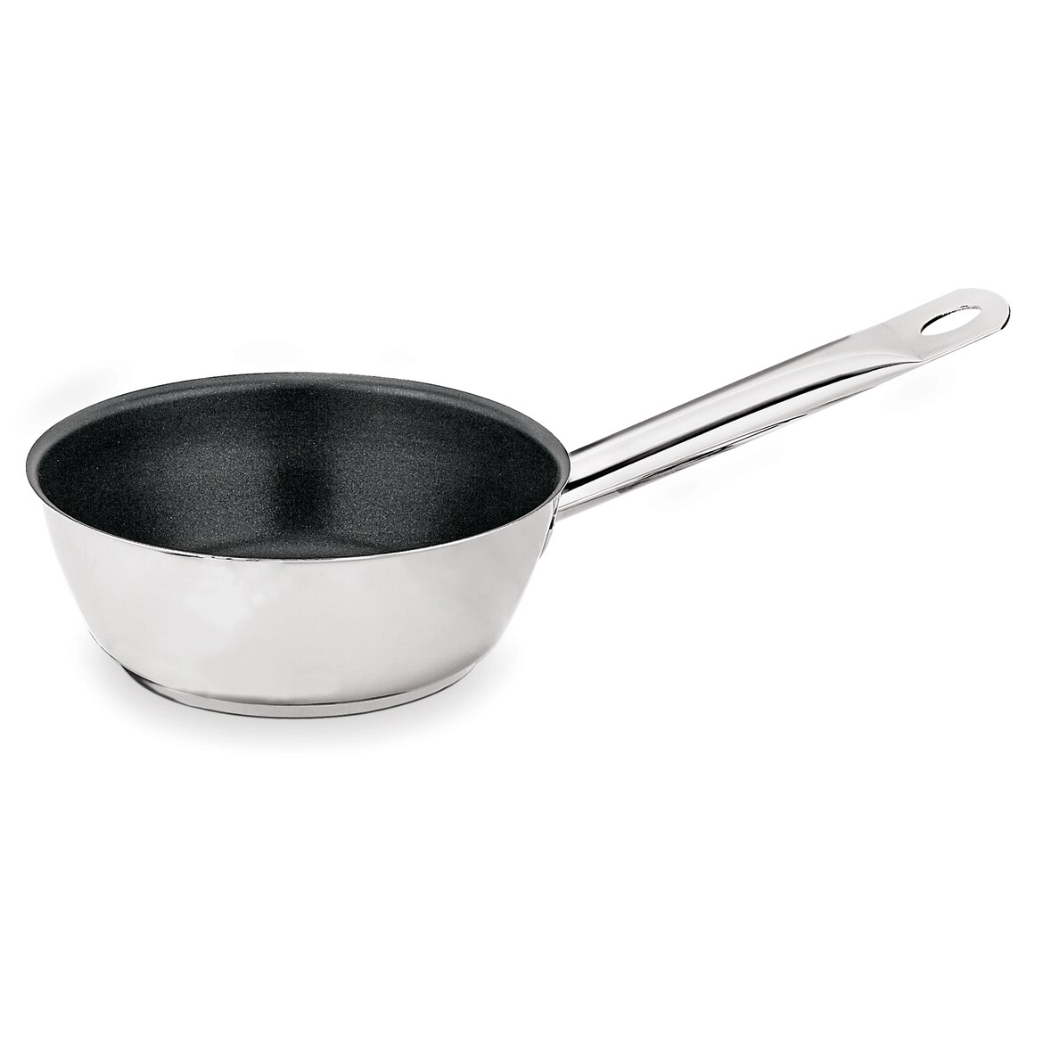 WAS Germany - Sauteuse Cookware 52, mit Antihaftbeschichtung, Ø 20 cm, 1,9 ltr., Chromnickelstahl