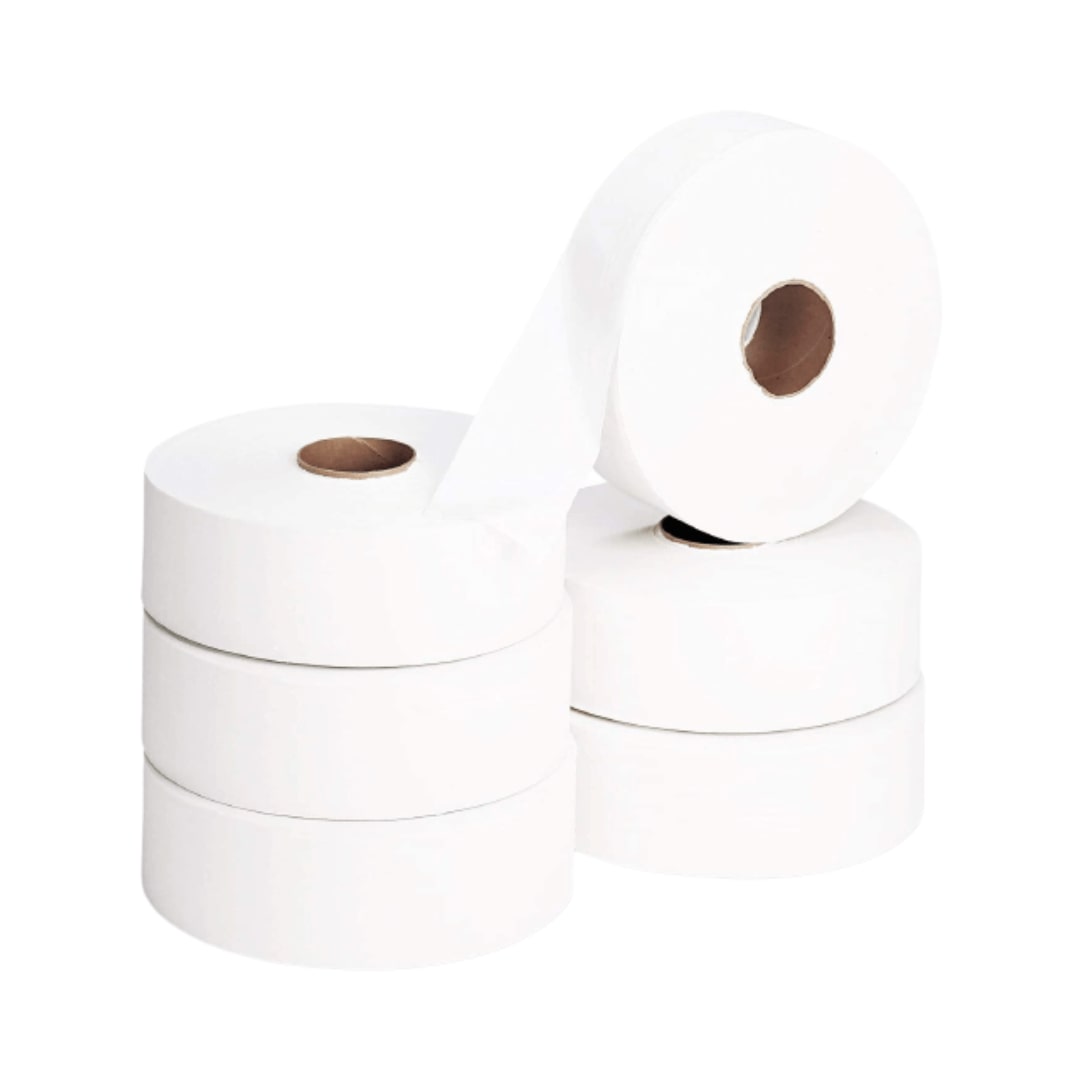 Papier toilette grand rouleau Maxi Jumbo - Lot de 6