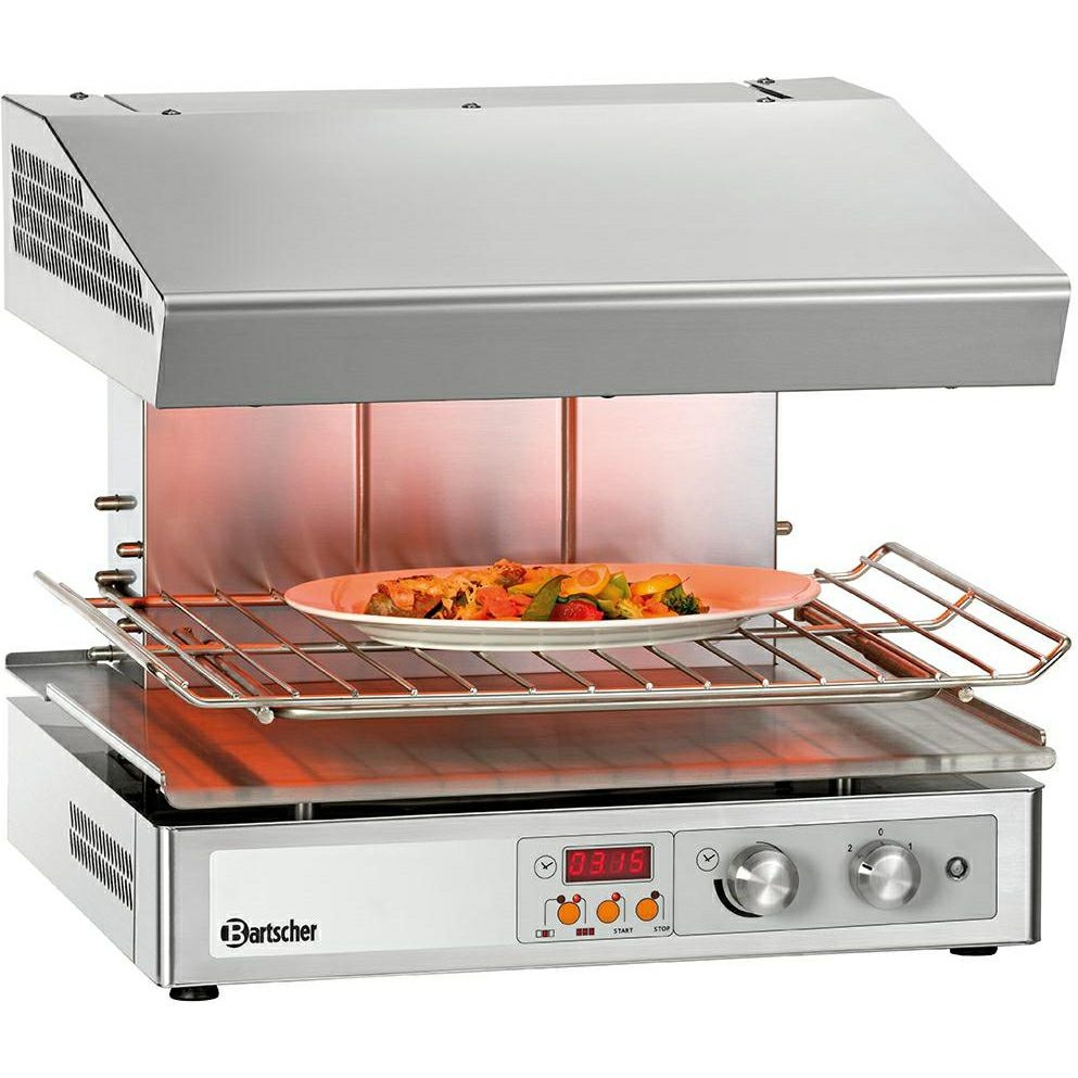 Salamander | Elektrisch | Hi-Light 600-2Z RVS | 4.5kW | Infrarood Warmtestraler | 590x550x515(h)mm
