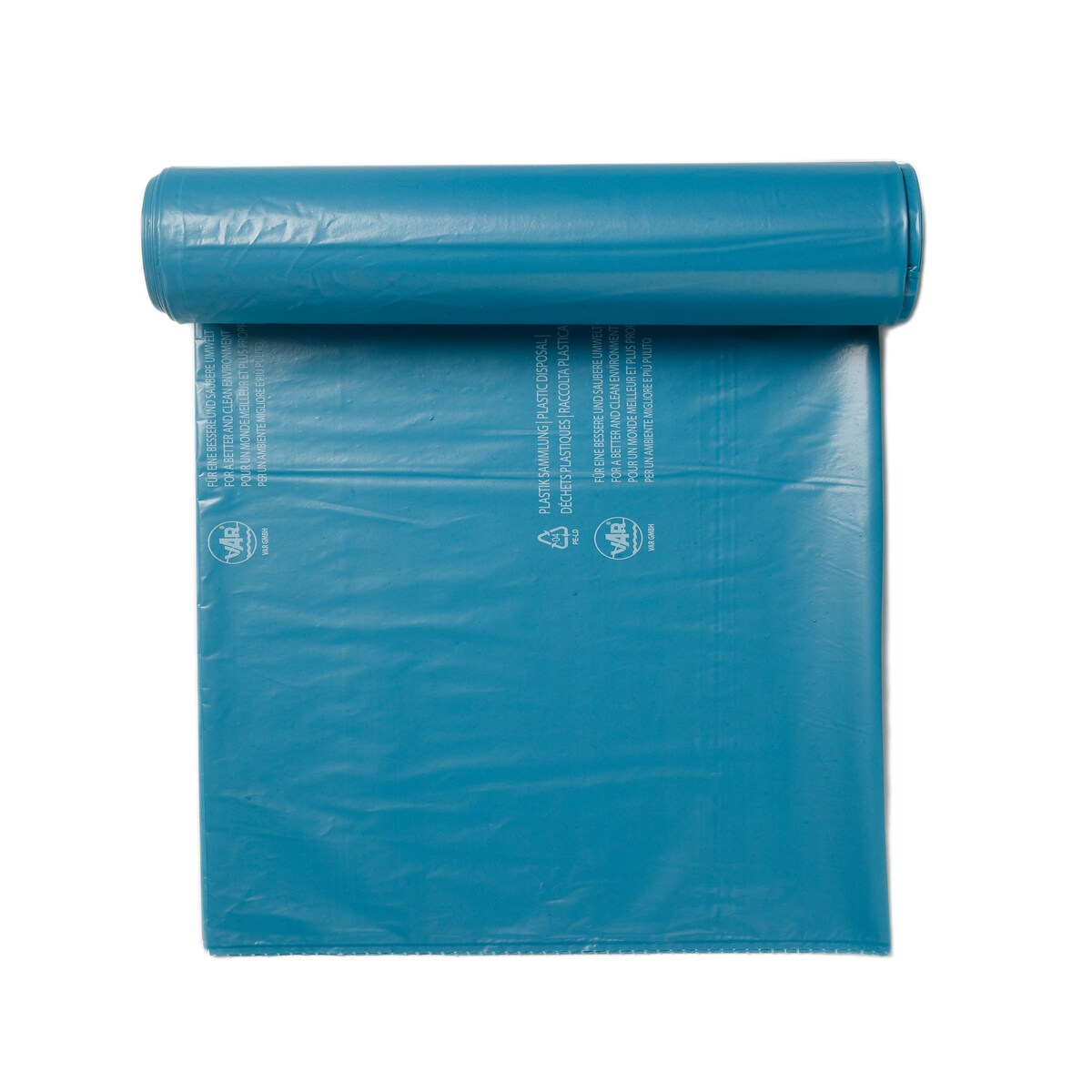 PROREGAL Kunststoffsack für Abfallsammler | 120 Liter | 250 Stück