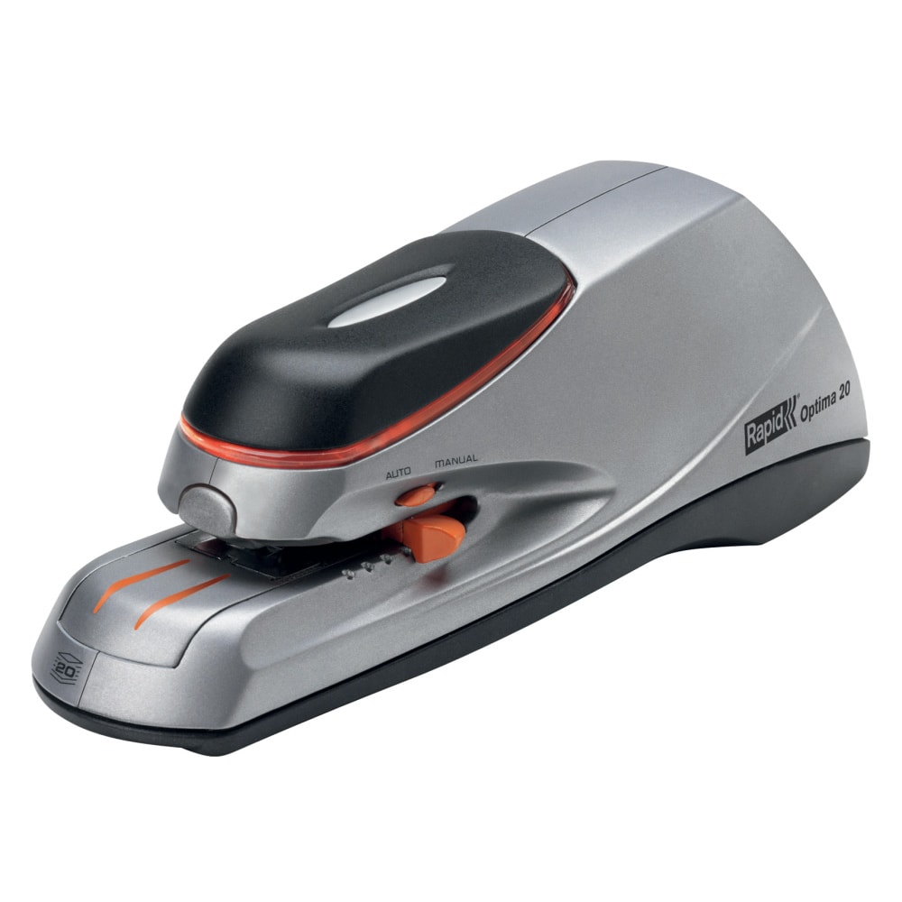 Elektro-Heftgerät Optima 20E 20 Blatt weiß