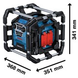 thumbnail of Radio De Chantier 18v Double Alimentation Gpb 18v 5 Sc Bosch 06014a41w0