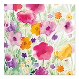 thumbnail of 10 X 20 Servietten, 3-lagig 1/4-Falz 33 cm x 33 cm "Flower Field"
